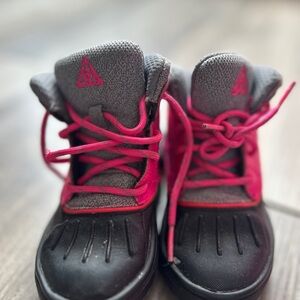 Kids' Black and Pink Shoes